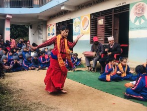 मौलिक संस्कृतिको संरक्षण गर्न अभ्यास गराउँदै आँधीखोला बोर्डिङ