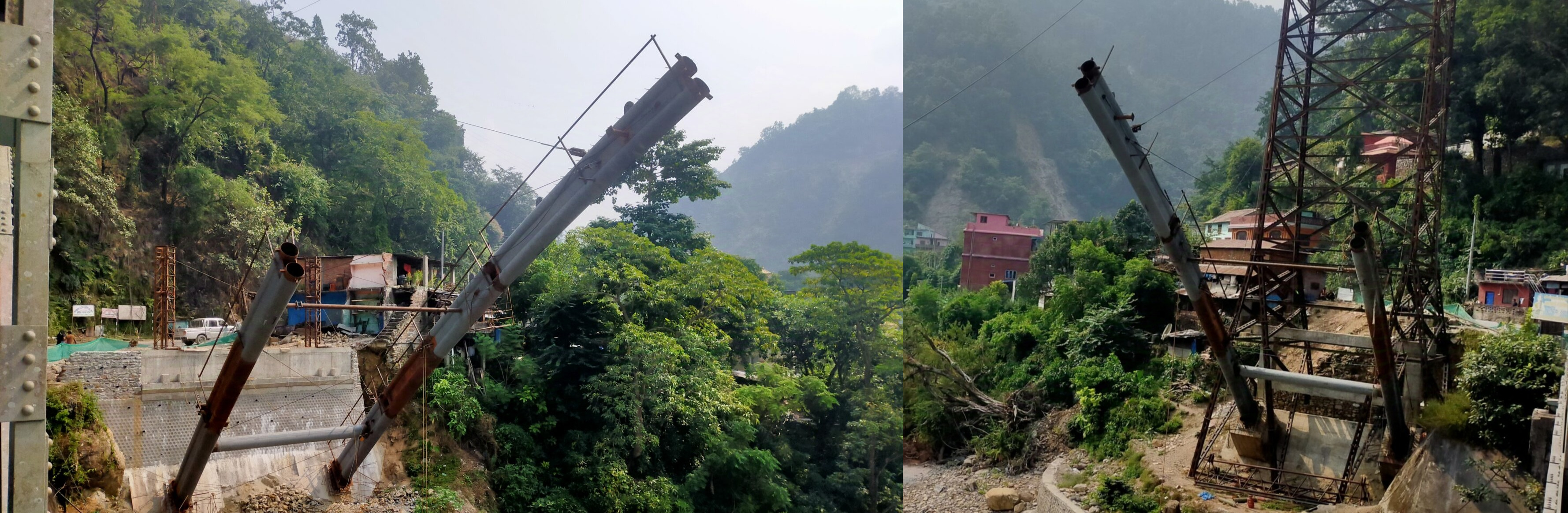 राम्दीमा नयाँ पक्की पुल निर्माणकार्य तिव्र